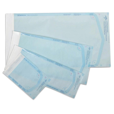 Sterilization Pouch, Double Side Indicator, 90X260mm, 200pcs/box X 2